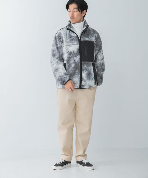 ITEMS URBANRESEARCH(アイテムズ アーバンリサーチ)の「ジップアップ ボアブルゾン(ブルゾン・メンズ・ブラウン/チャコールグレー・LARGE/MEDIUM)」の19枚目の写真