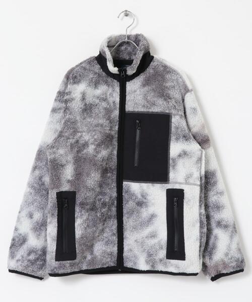 ITEMS URBANRESEARCH(アイテムズ アーバンリサーチ)の「ジップアップ ボアブルゾン(ブルゾン・メンズ・ブラウン/チャコールグレー・LARGE/MEDIUM)」の20枚目の写真