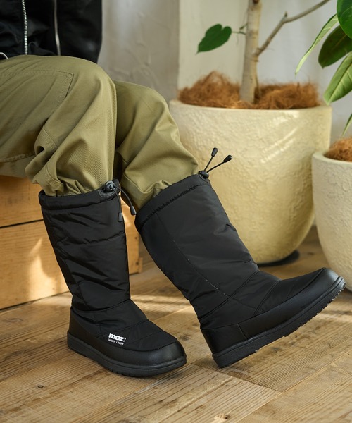 moz（モズ）の「moz(モズ) 防水 ボアライニング キルティングロング