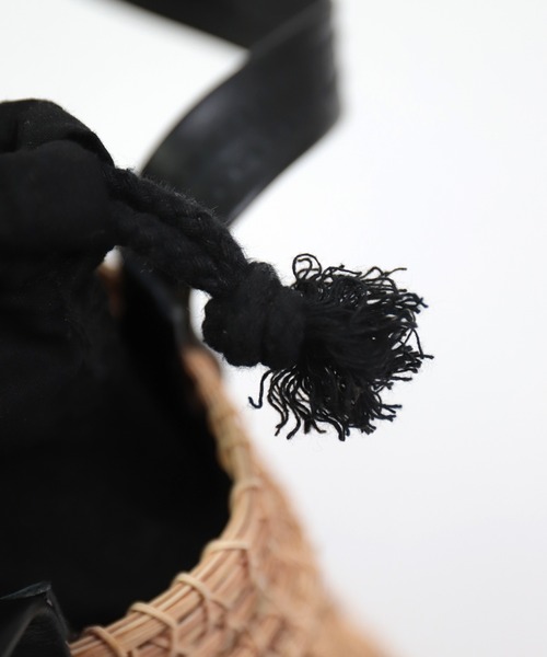 TARANGO（タランゴ）の「[ TARANGO JUTE ] PALM カゴバッグ（かごバッグ・レディース・ホワイト/ブラック・FREE）」の20枚目の写真