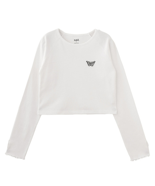 売れ筋商品|||マッデンガール カットソー トップス レディース Juniors' Cotton Babydoll Top White PAGE ONE（ファッション） tシャツ 7分袖 レディース 綿100