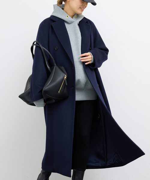 【 新品 】Deuxieme Classe ロング ダブルコート Long Double Coat（チェスターコート）｜Deuxieme Classe