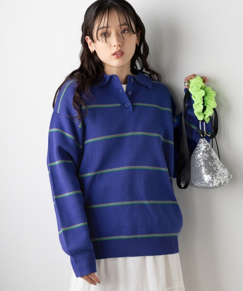 Letroyes PAUL コットン ニットポロシャツ | DUE blog