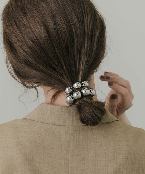 ☆*:.。.ミーコ.。.:*☆ヘアゴム キッズアクセサリー いちご さくらんぼ パール 2個セット