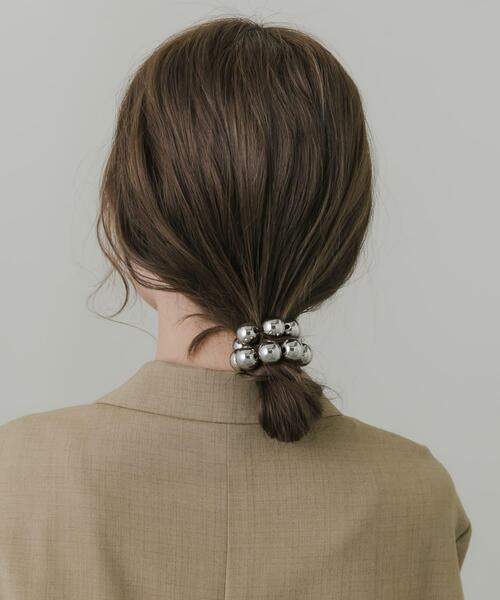 ☆*:.。.ミーコ.。.:*☆ヘアゴム メタルボールヘアゴム(- SLV): アクセサリー｜URBAN RESEARCH