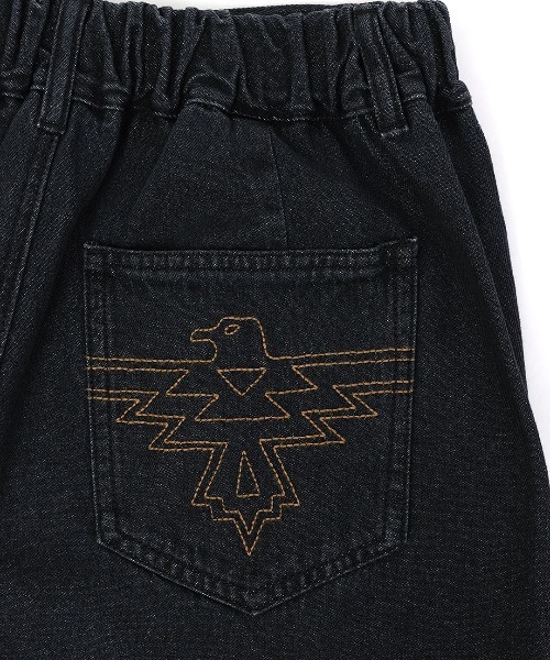 チチカカ(チチカカ)の「デニムスリットナロースカート(スカート・レディース・ブラック/ライトブルー/インディゴブルー・FREE)」の10枚目の写真