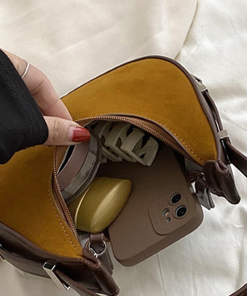 Futier land（フューティアランド）の「三日月ハンドバッグ（ハンドバッグ・レディース・ブラック/キャメル/ワインレッド・FREE）」の10枚目の写真