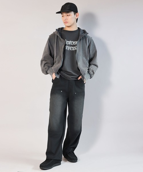 SPINNS(スピンズ)の「全トレンドコーデ対応!ダブルニーカラーワークパンツ(その他パンツ・メンズ・ベージュ/ブラウン/ブラック・L/M)」の17枚目の写真