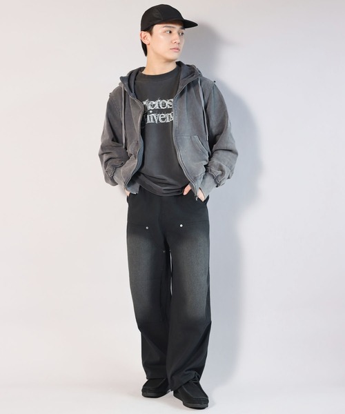 SPINNS(スピンズ)の「全トレンドコーデ対応!ダブルニーカラーワークパンツ(その他パンツ・メンズ・ベージュ/ブラウン/ブラック・L/M)」の18枚目の写真