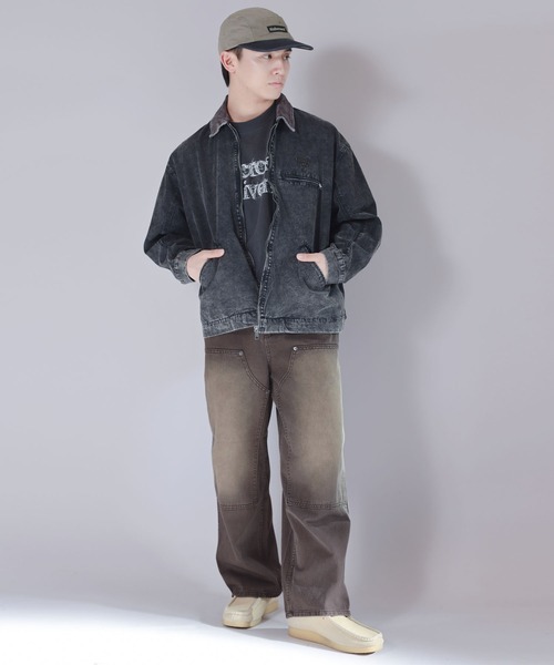 SPINNS(スピンズ)の「全トレンドコーデ対応!ダブルニーカラーワークパンツ(その他パンツ・メンズ・ベージュ/ブラウン/ブラック・L/M)」の7枚目の写真