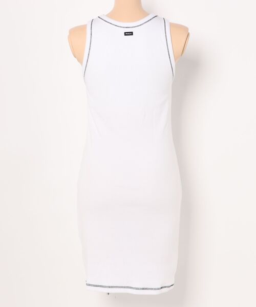 RVCA(ルーカ)の「RVCA/ルーカ リブワンピース/水陸両用/カップ付き BF043-392(ワンピース・レディース・ホワイト/カーキオリーブ/ブラック・M)」の18枚目の写真