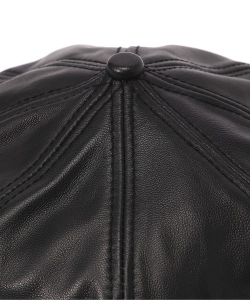 Schott/ショット/LEATHER NEWSBOY CAP/レザー ニュースボーイ