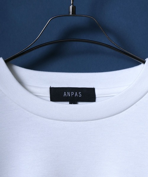 ANPAS（アンパス）の「ANPAS Ponte Fabric Flower Embroidery Oversized Sweat-Shirt/ANPAS 別注 ポンチ 花柄 刺繍 オーバーサイズ 長袖シャツ ロンT スウェット トップス トレーナー メンズ レディース（Tシャツ/カットソー・メンズ・ブラック/ホワイト/ホワイト系その他/ブラック系その他/グレー系その他/グレー・M/L）」の14枚目の写真