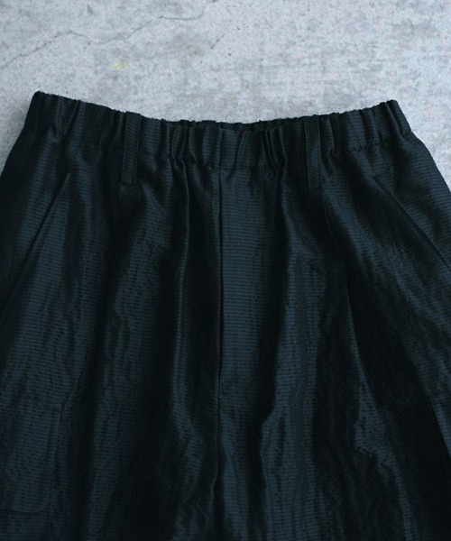パンツ LIDNM SILK LINEN SUCKER FATIGUE PANTS S LIDNM / Llife ONLINE STORE / SILK LINEN SUCKER FATIGUE PANTS