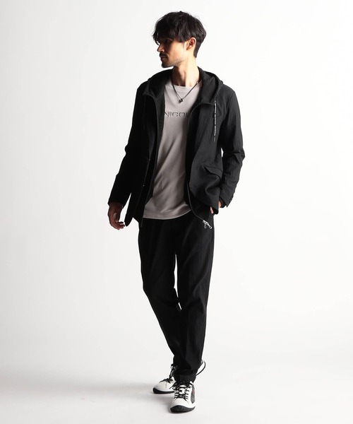 NICOLE CLUB FOR MEN（ニコルクラブフォーメン）の「アラカルトジャカード イージースラックス（その他パンツ・メンズ・ブラック系1/ブラック系2/ネイビー系・SMALL/MEDIUM/LARGE/X-LARGE）」の7枚目の写真