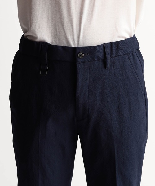 NICOLE CLUB FOR MEN（ニコルクラブフォーメン）の「アラカルトジャカード イージースラックス（その他パンツ・メンズ・ブラック系1/ブラック系2/ネイビー系・SMALL/MEDIUM/LARGE/X-LARGE）」の10枚目の写真