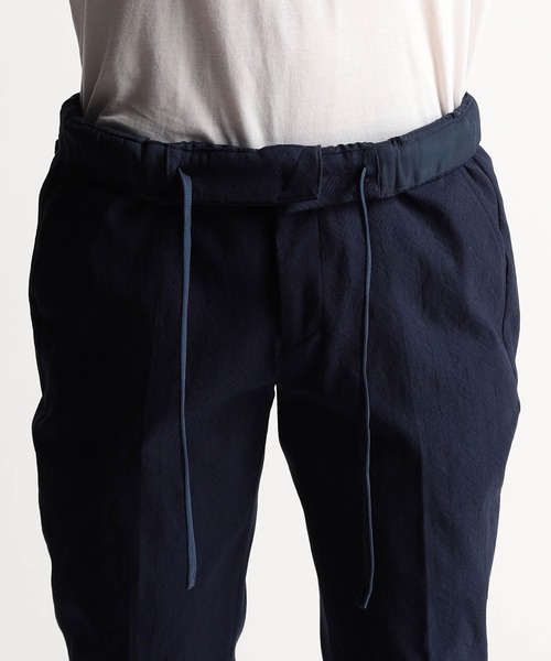 NICOLE CLUB FOR MEN（ニコルクラブフォーメン）の「アラカルトジャカード イージースラックス（その他パンツ・メンズ・ブラック系1/ブラック系2/ネイビー系・SMALL/MEDIUM/LARGE/X-LARGE）」の12枚目の写真