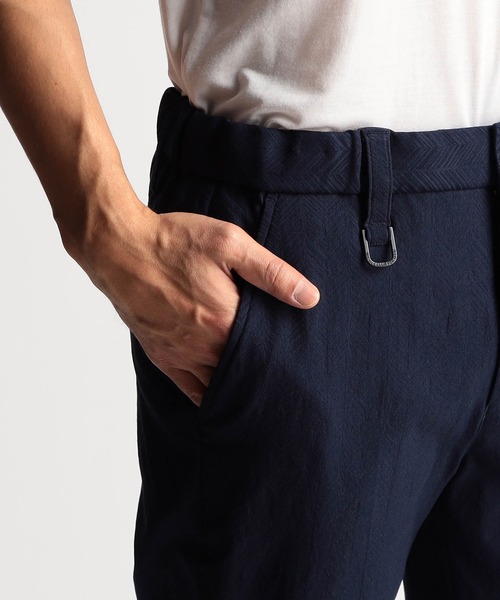 NICOLE CLUB FOR MEN（ニコルクラブフォーメン）の「アラカルトジャカード イージースラックス（その他パンツ・メンズ・ブラック系1/ブラック系2/ネイビー系・SMALL/MEDIUM/LARGE/X-LARGE）」の13枚目の写真