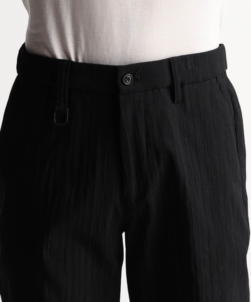 NICOLE CLUB FOR MEN（ニコルクラブフォーメン）の「アラカルトジャカード イージースラックス（その他パンツ・メンズ・ブラック系1/ブラック系2/ネイビー系・SMALL/MEDIUM/LARGE/X-LARGE）」の18枚目の写真