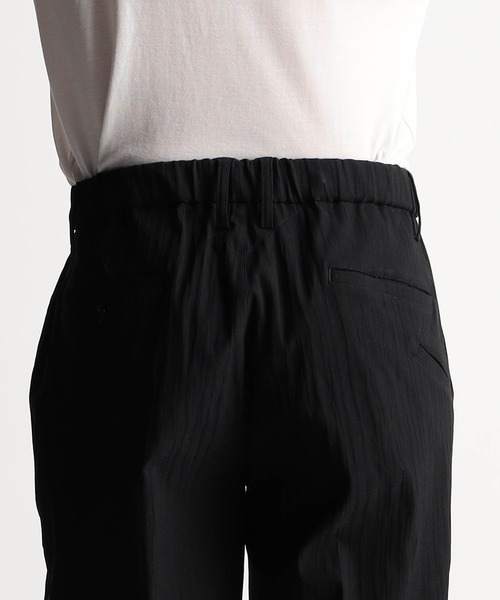NICOLE CLUB FOR MEN（ニコルクラブフォーメン）の「アラカルトジャカード イージースラックス（その他パンツ・メンズ・ブラック系1/ブラック系2/ネイビー系・SMALL/MEDIUM/LARGE/X-LARGE）」の20枚目の写真
