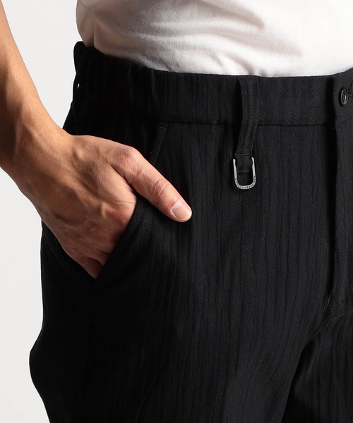 NICOLE CLUB FOR MEN（ニコルクラブフォーメン）の「アラカルトジャカード イージースラックス（その他パンツ・メンズ・ブラック系1/ブラック系2/ネイビー系・SMALL/MEDIUM/LARGE/X-LARGE）」の21枚目の写真