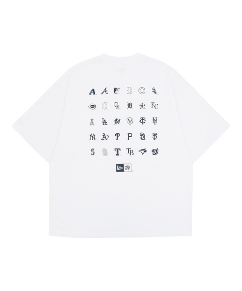NEW ERA(ニューエラ)の「ニューエラ 半袖Tシャツ オーバーサイズ MLBコットン(Tシャツ/カットソー・メンズ・ブラック/ホワイト・L/S/M/XL/XXL)」の8枚目の写真