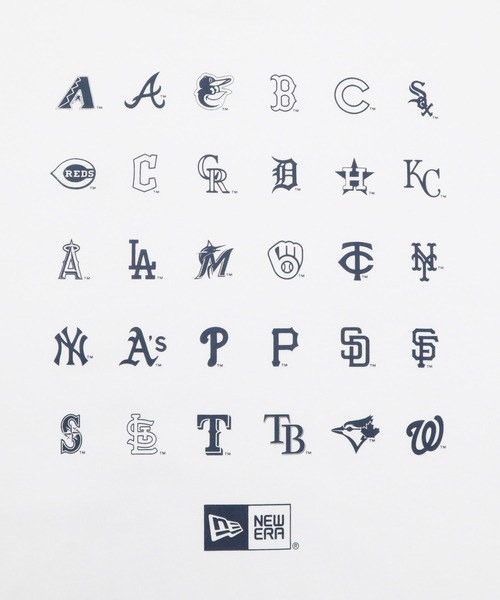 NEW ERA(ニューエラ)の「ニューエラ 半袖Tシャツ オーバーサイズ MLBコットン(Tシャツ/カットソー・メンズ・ブラック/ホワイト・L/S/M/XL/XXL)」の15枚目の写真