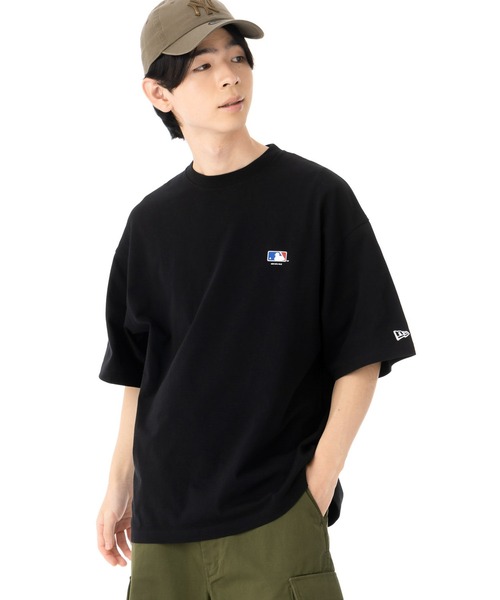 NEW ERA(ニューエラ)の「ニューエラ 半袖Tシャツ オーバーサイズ MLBコットン(Tシャツ/カットソー・メンズ・ブラック/ホワイト・L/S/M/XL/XXL)」の6枚目の写真