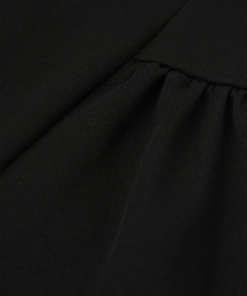 ROPE' PICNIC(ロペピクニック)の「【KIDS】デザインネックカットソーワンピース(ワンピース・キッズ・サックスブルー/ブラック・S/M/L)」の11枚目の写真