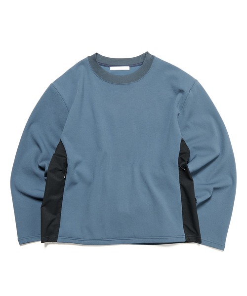 SOPHNET.(ソフネット)の「TECH CREWNECK(スウェット・メンズ・ブルー/ブラック・MEDIUM/LARGE/X-LARGE/SMALL)」の2枚目の写真