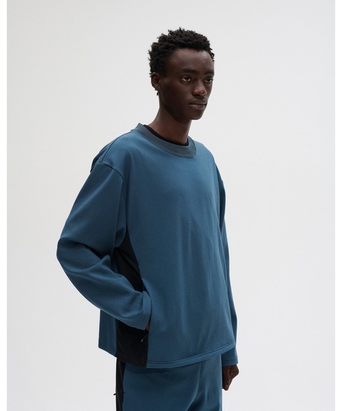 SOPHNET.(ソフネット)の「TECH CREWNECK(スウェット・メンズ・ブルー/ブラック・MEDIUM/LARGE/X-LARGE/SMALL)」の9枚目の写真