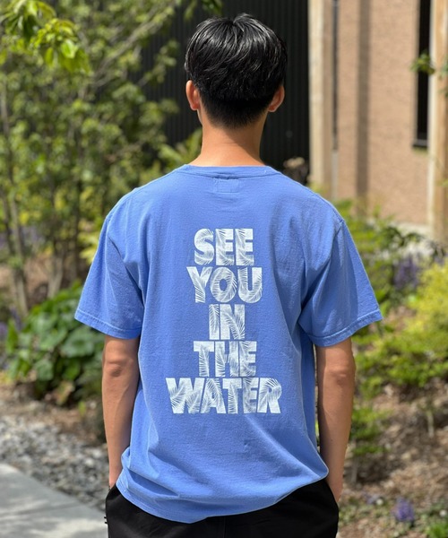 MAGIC NUMBER　SEEYOUINTHEWATER LEAF T-SHIRTS MAGIC NUMBER SEEYOUINTHEWATER LEAF T-SHIRTS[LMA5-25SS-MN019