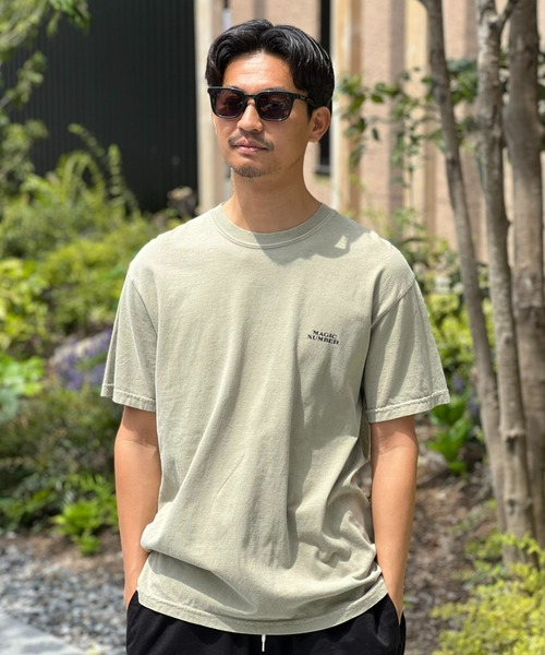 MAGIC NUMBER（マジック ナンバー）の「【MAGIC NUMBER】 SEE YOU IN THE WATER LEAF T-SHIRT シーユーインザウォーターリーフティーシャツ（Tシャツ/カットソー・メンズ・オフホワイト/ブルー/オリーブ/ブラック・X-LARGE/LARGE/MEDIUM）」の15枚目の写真