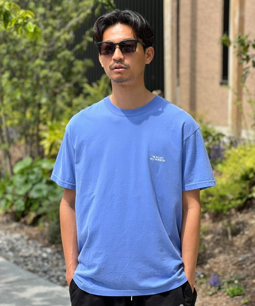 MAGIC NUMBER（マジック ナンバー）の「【MAGIC NUMBER】 SEE YOU IN THE WATER LEAF T-SHIRT シーユーインザウォーターリーフティーシャツ（Tシャツ/カットソー・メンズ・オフホワイト/ブルー/オリーブ/ブラック・X-LARGE/LARGE/MEDIUM）」の6枚目の写真