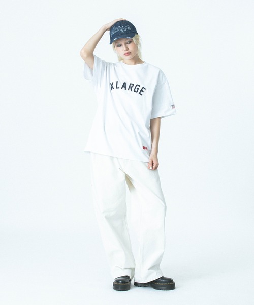 早い者勝ち 大人気 XLARGE VARSITY LOGO S/S TEE ディテールGOOD 早い者勝ち 大人気 XLARGE VARSITY LOGO S/S TEE ディテールGOOD
