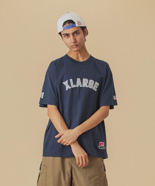 VARSITY LOGO S/S TEE（Tシャツ/カットソー）｜XLARGE