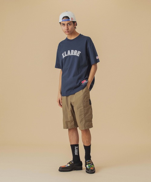 XLARGE（エクストララージ）の「VARSITY LOGO S/S TEE（Tシャツ/カットソー・メンズ・ネイビー/ホワイト/ブラック・S/M/L/XL）」の19枚目の写真