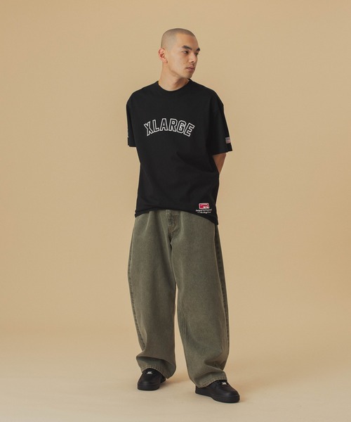 XLARGE（エクストララージ）の「VARSITY LOGO S/S TEE（Tシャツ/カットソー・メンズ・ネイビー/ホワイト/ブラック・S/M/L/XL）」の20枚目の写真