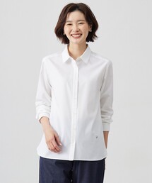 【WEB限定・洗える】クラシックピンオックス シャツ