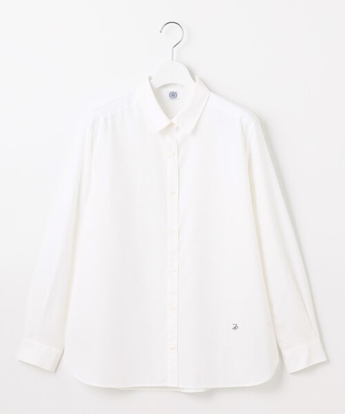 J.PRESS(ジェイプレス)の「【WEB限定・洗える】クラシックピンオックス シャツ(シャツ/ブラウス・レディース・ホワイト系/イエロー系/サックスブルー系・T15/T13)」の21枚目の写真