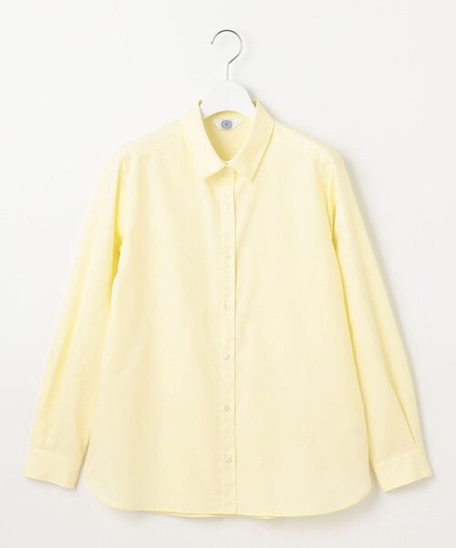 J.PRESS(ジェイプレス)の「【WEB限定・洗える】クラシックピンオックス シャツ(シャツ/ブラウス・レディース・ホワイト系/イエロー系/サックスブルー系・T15/T13)」の22枚目の写真