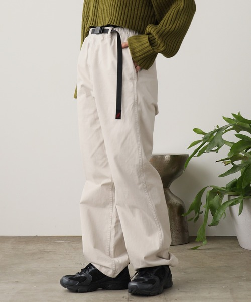 Gramicci（グラミチ）の「Gramicci/グラミチ REGULAR FIT PANT レギュラーシルエット フィットパンツ 2026年春夏（チノパンツ・メンズ・ベージュ/ライトベージュ/グレー/オリーブ/ネイビー/ブラック/ナチュラル/グリーン/チャコール/チョコ・L/XL/M/S/XXL）」の7枚目の写真