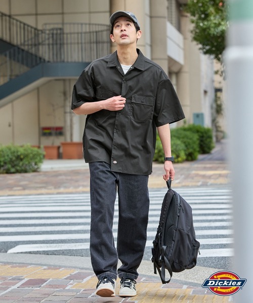 Dickies/ディッキーズ T/Cツイル 半袖ワークシャツ MONO-MART│MONO