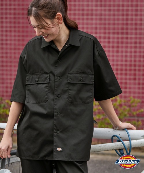 Dickies/ディッキーズ T/Cツイル 半袖ワークシャツ MONO-MART│MONO