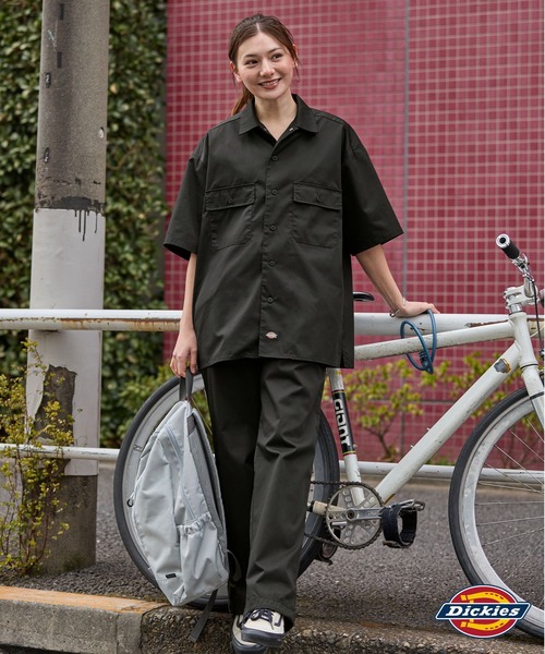 Dickies/ディッキーズ T/Cツイル 半袖ワークシャツ MONO-MART│MONO