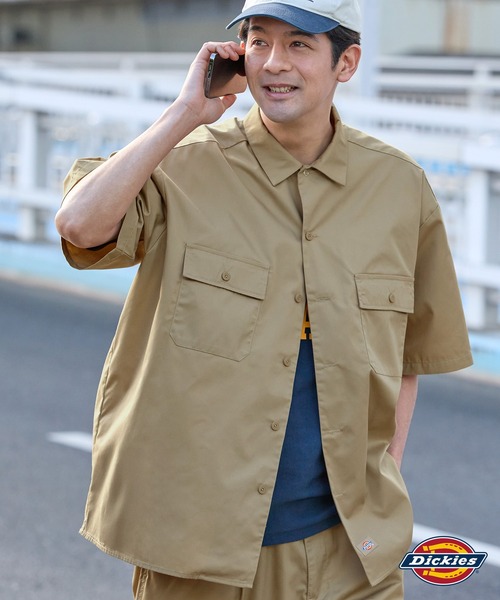 Dickies/ディッキーズ T/Cツイル 半袖ワークシャツ MONO-MART│MONO 