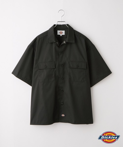 Dickies/ディッキーズ T/Cツイル 半袖ワークシャツ（シャツ