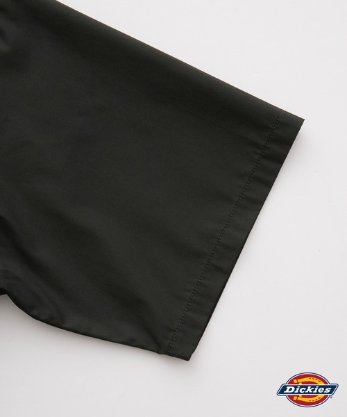Dickies（ディッキーズ）の「Dickies/ディッキーズ T/Cツイル 半袖ワークシャツ（シャツ/ブラウス・メンズ・ブラック/チャコール/ベージュ・2L/M/L）」の6枚目の写真