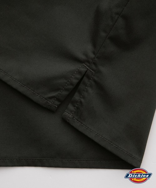 Dickies（ディッキーズ）の「Dickies/ディッキーズ T/Cツイル 半袖ワークシャツ（シャツ/ブラウス・メンズ・ブラック/チャコール/ベージュ・2L/M/L）」の8枚目の写真