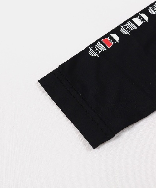 Picone CLUB(ピッコーネクラブ)の「UV冷却袖プリントインナー(Tシャツ/カットソー・レディース・ホワイト/ブラック・S/M/L)」の6枚目の写真